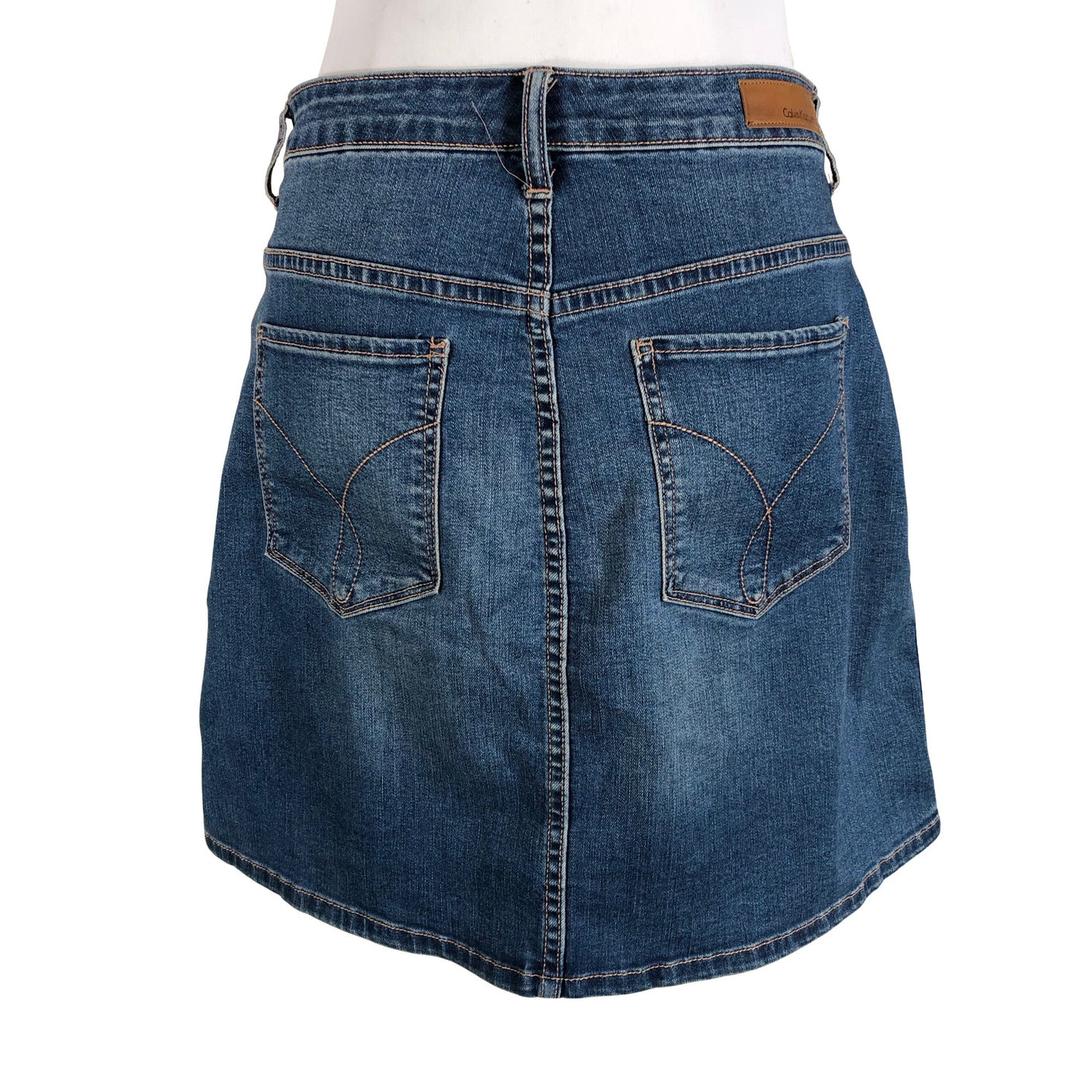 Unisex Calvin Klein Jeans - Denim skirt, size W30 - Blue (2)