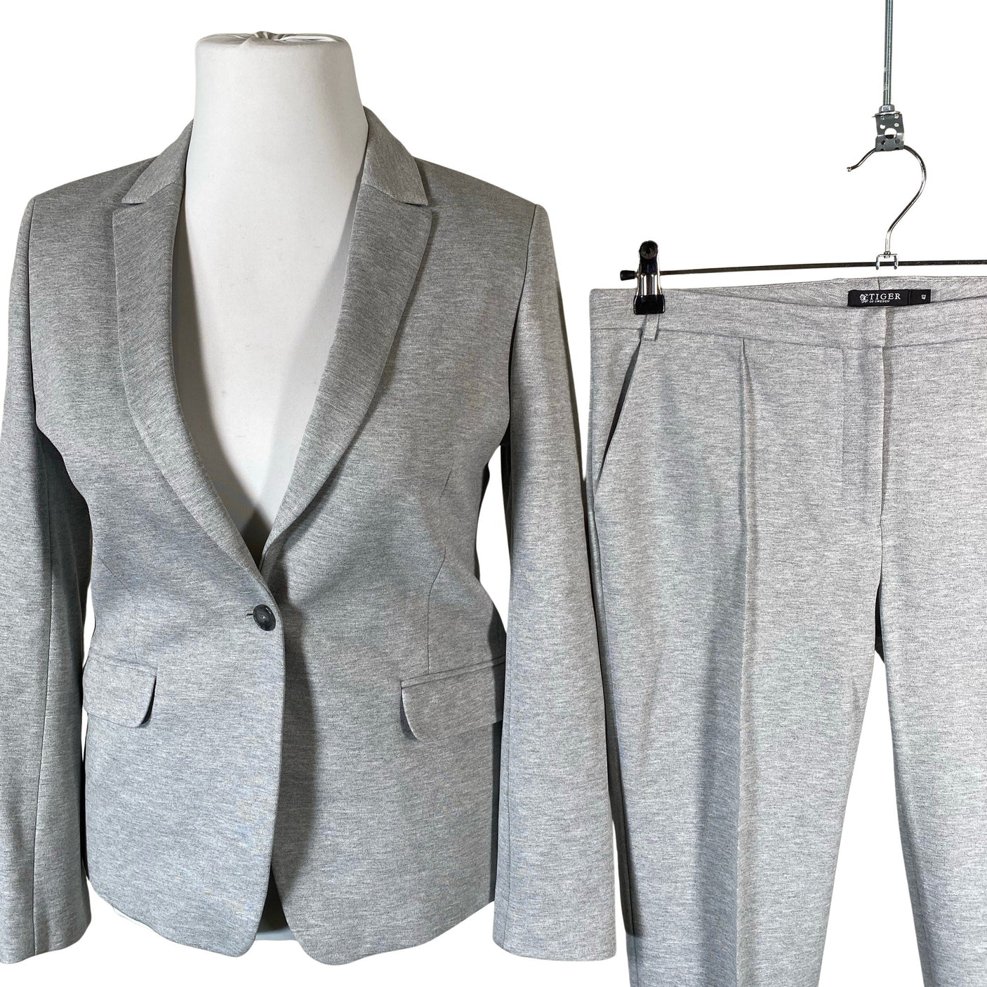 Unisex Tiger of Sweden - Suit set, size 42 - Gray (3)