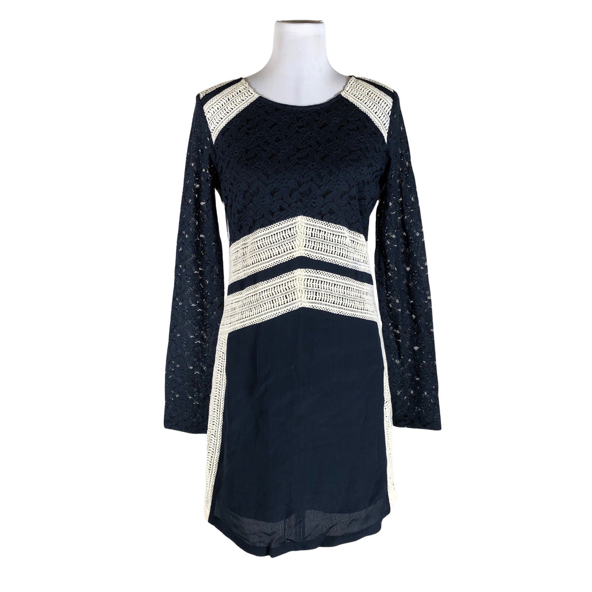Unisex Cream - Dress, size 38 - Blue (1)