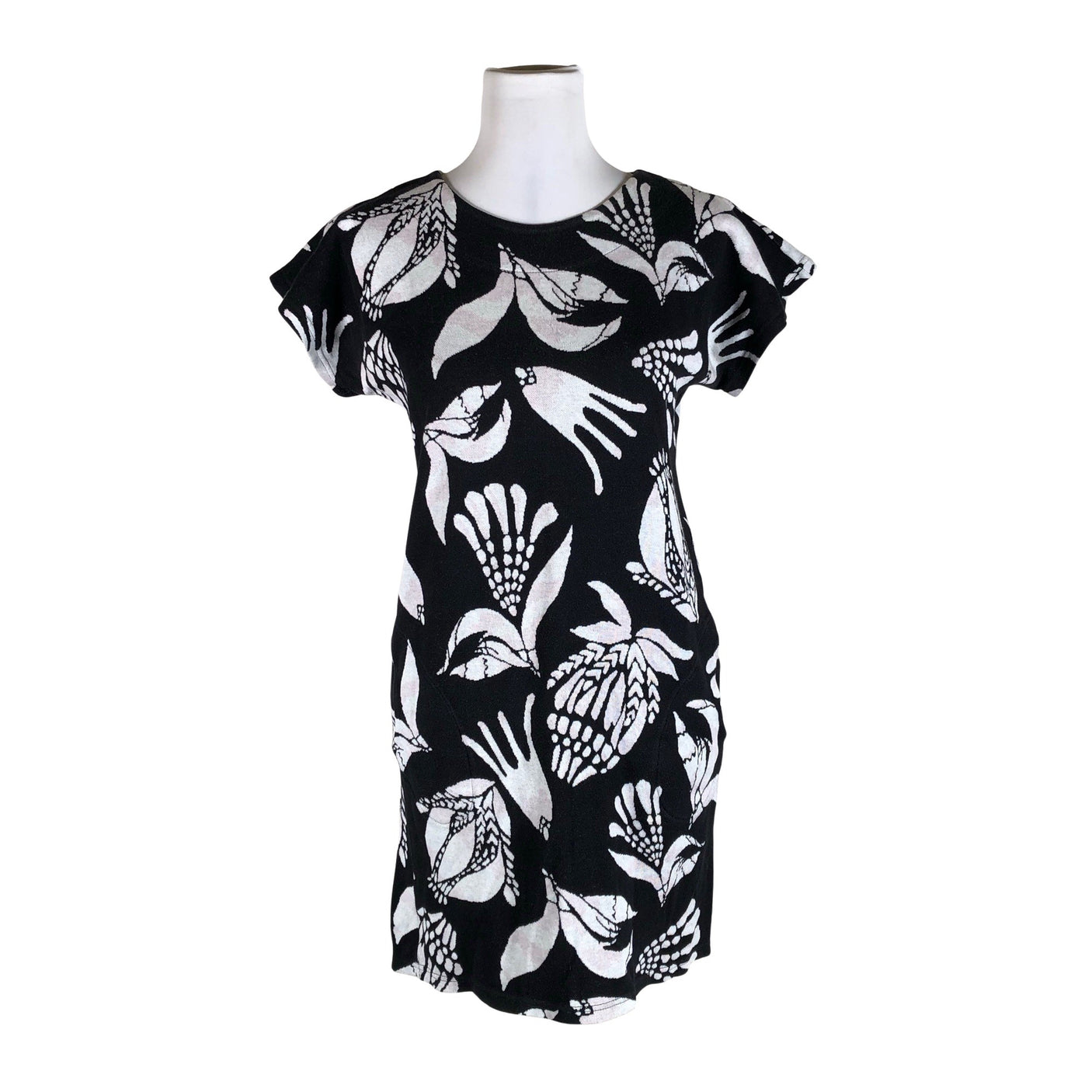 Unisex Nouki - Knit dress, size 34 - Black (1)