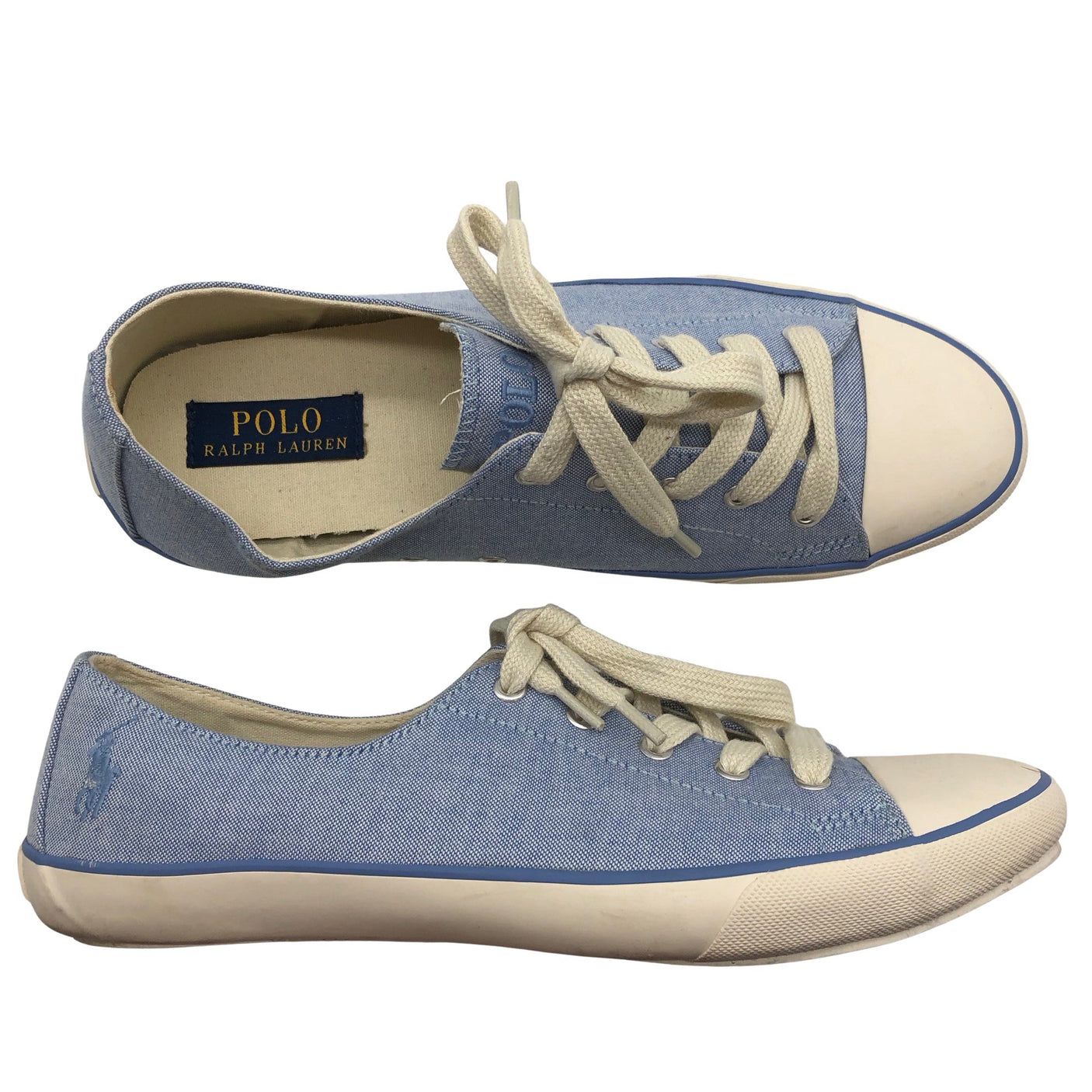 Unisex Polo Ralph Lauren - Casual sneakers, size 39 - Light blue (1)