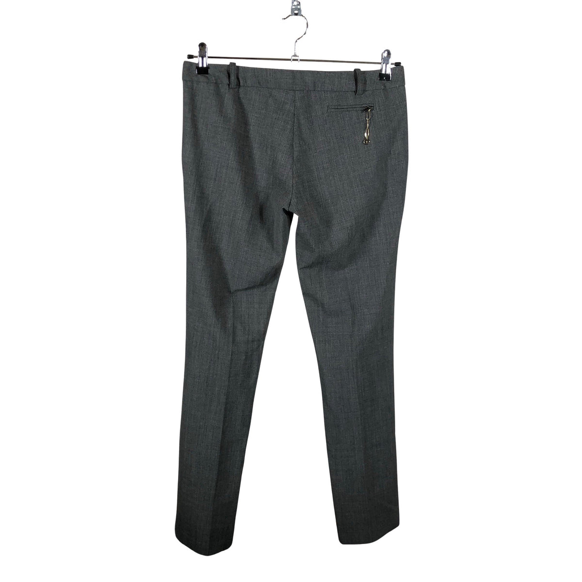 Unisex Elisabetta Franchi - Straight leg trousers, size 42 - Gray (3)