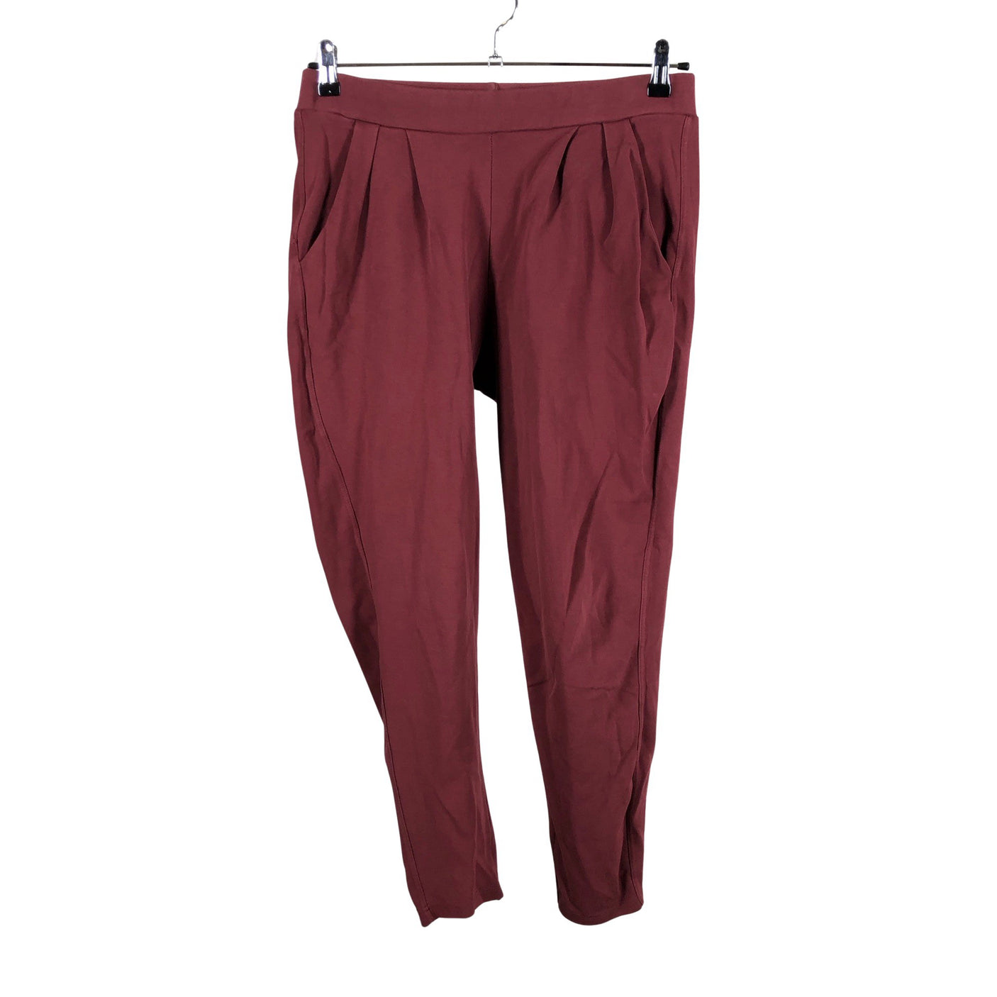 Unisex Puuvillatehdas - Tricot pants, size 42 - Wine red (1)