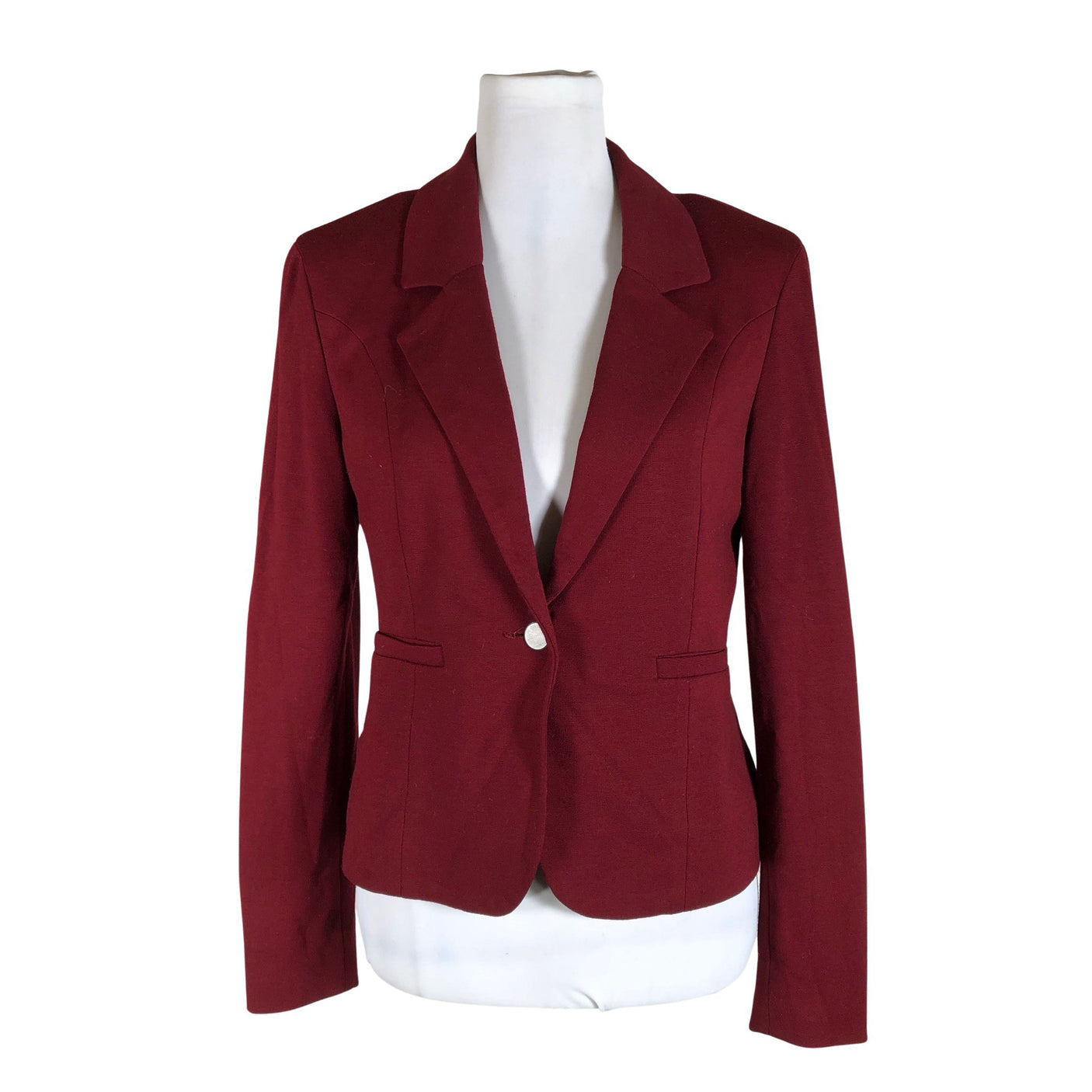 Unisex Minus - Sweat jacket, size 40 - Wine red (1)