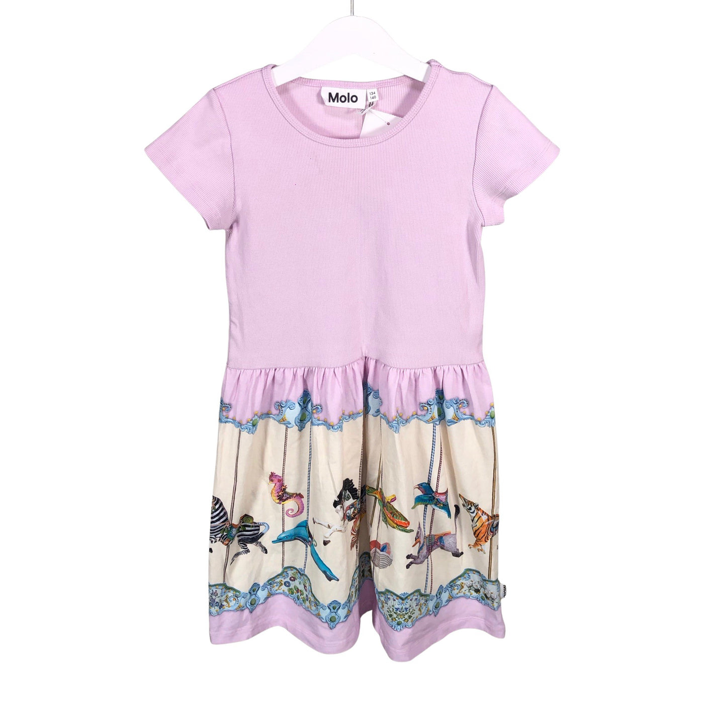 Unisex Molo Kids - Tricot dress, size 134 - 140 - Violet (1)