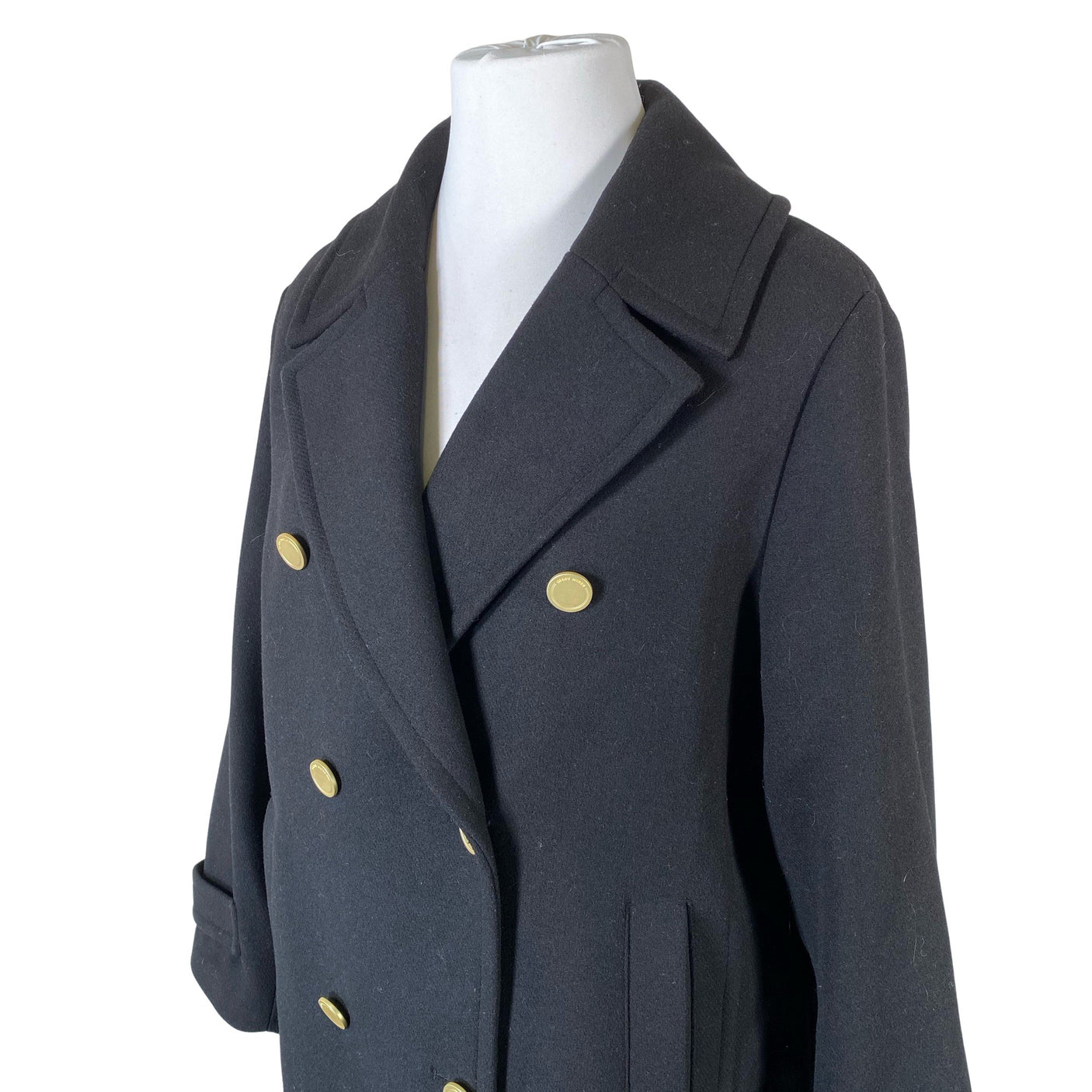 Unisex Gerry Weber - Wool coat, size 46 - Black (3)