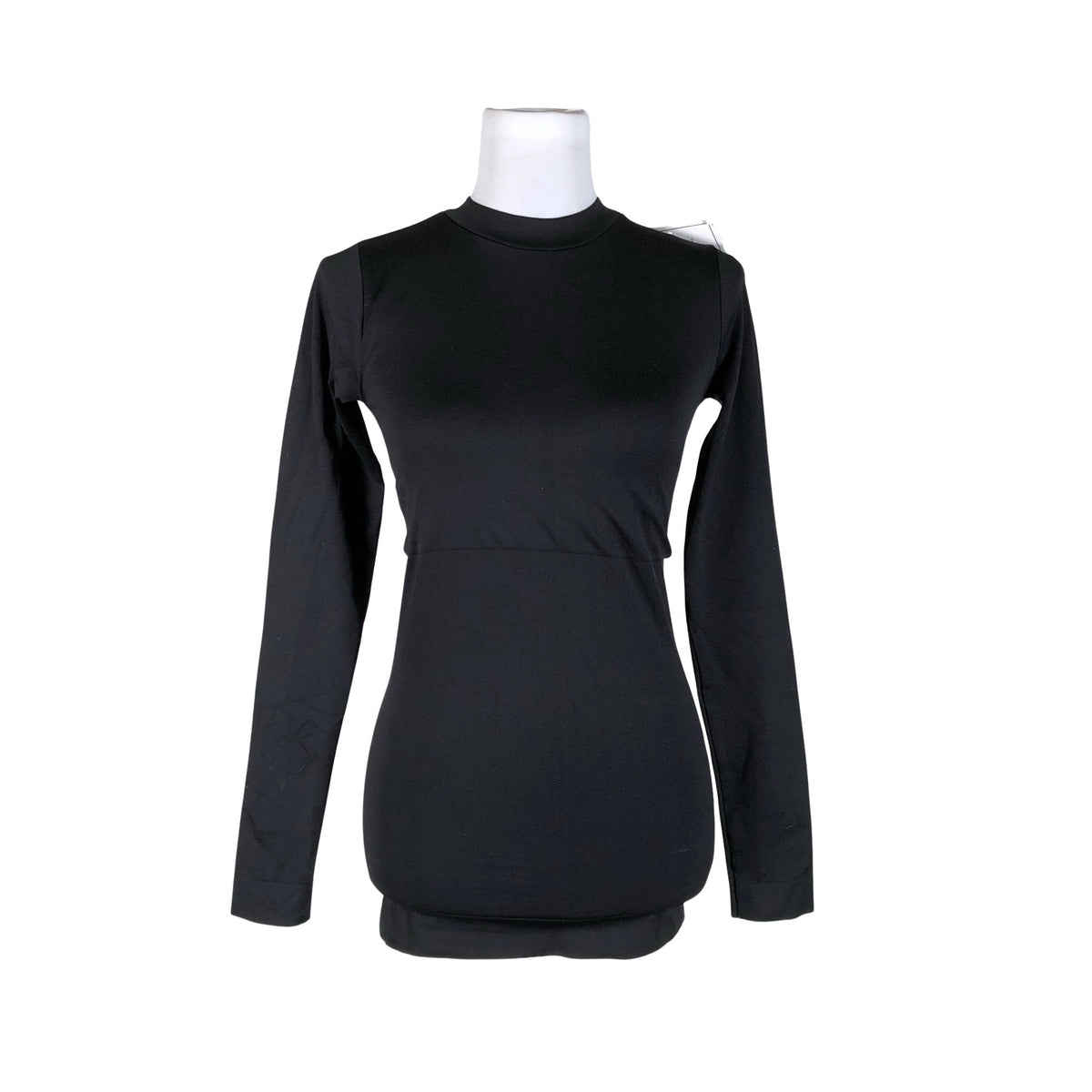 Unisex Luvby - Tricot shirt, size 40 - Black (1)