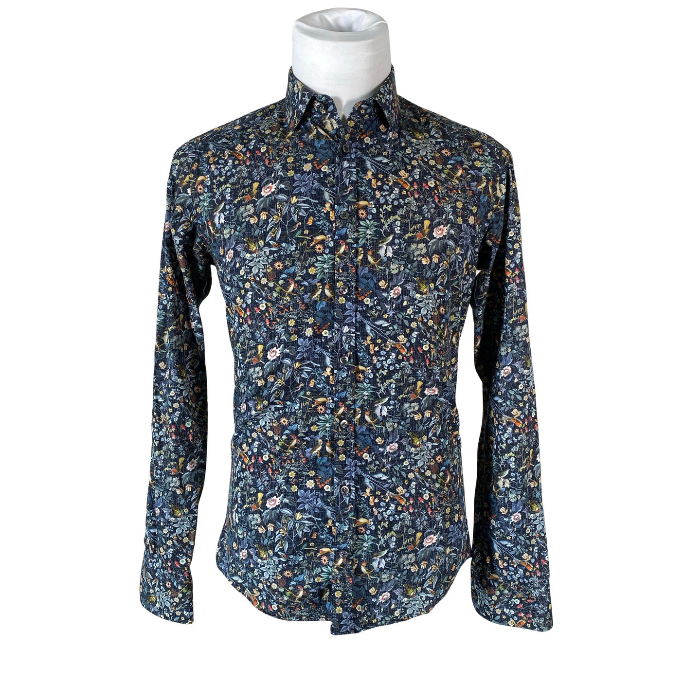 Unisex Sand - Collared shirt, size M - Blue (1)