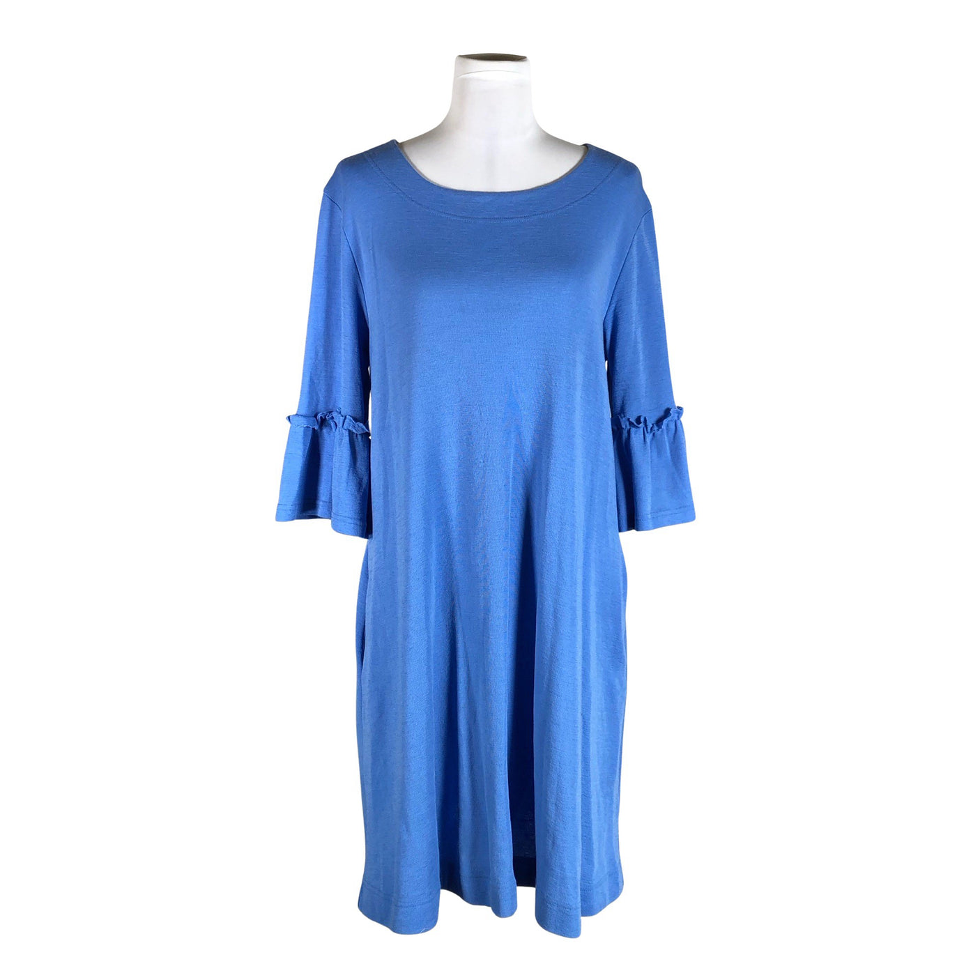 Unisex by basics - Knit dress, size 40 - Blue (1)