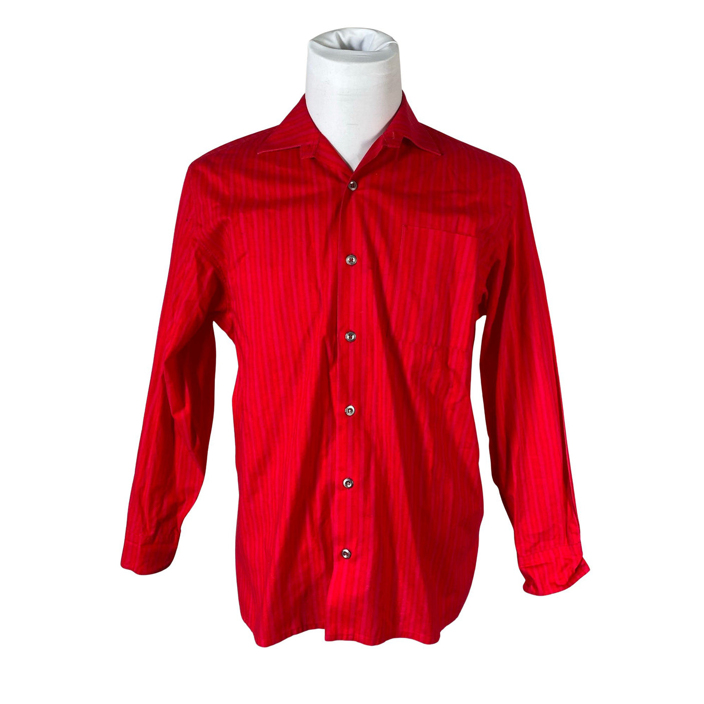 Unisex Marimekko - Collared shirt, size M - Red (1)