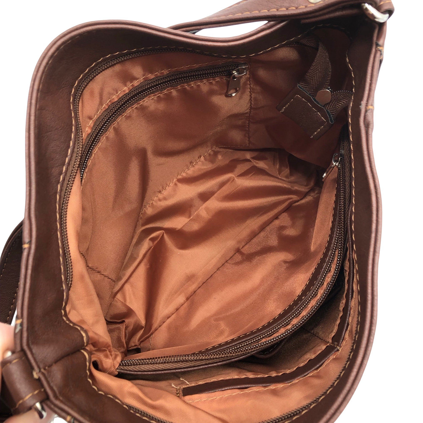 Unisex Jouni Exclusive - Shoulder bag, size Midi - Brown (2)