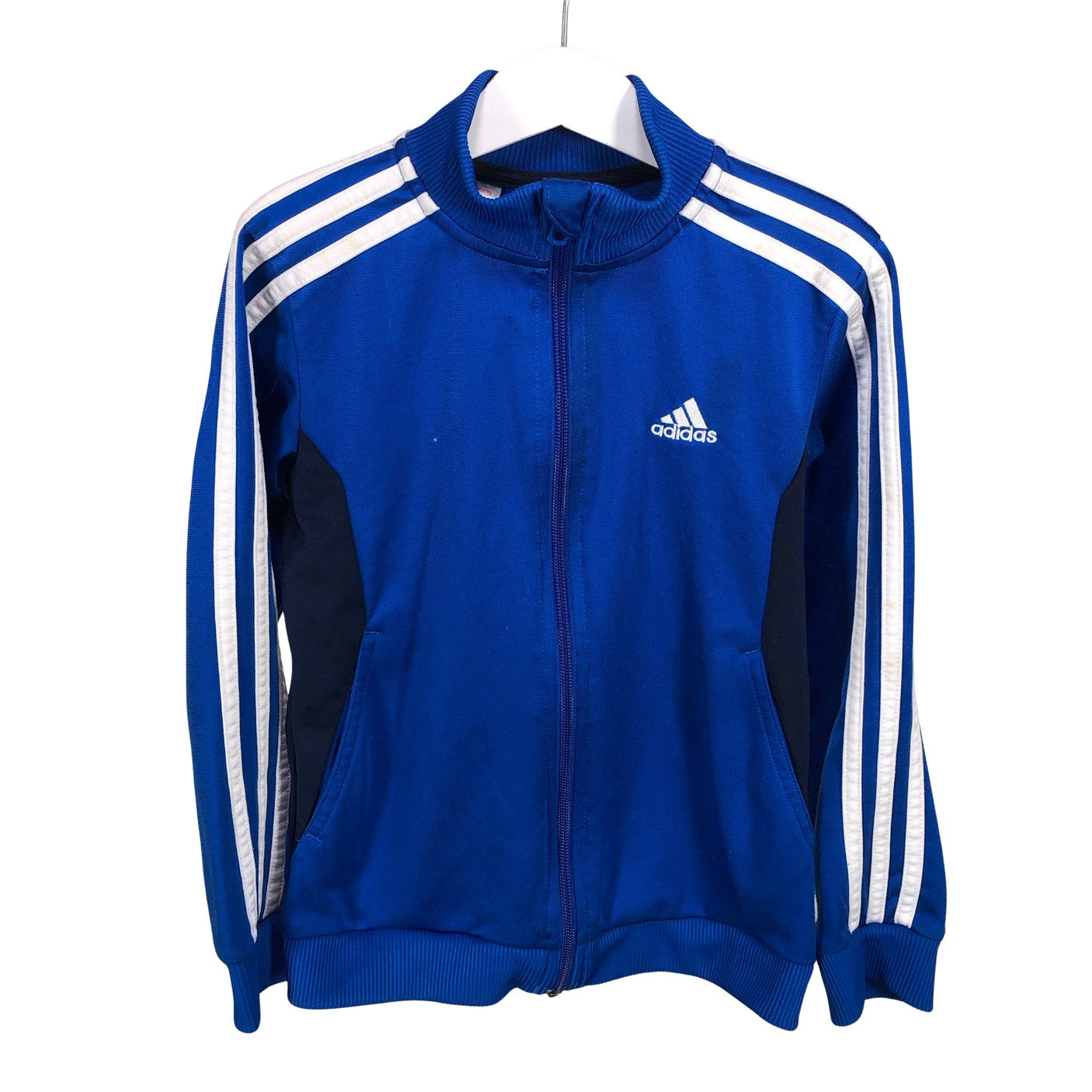 Unisex Adidas - Track jacket, size 122 - 128 - Blue (1)