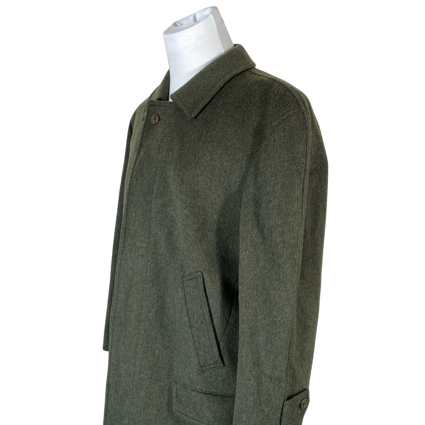 Unisex Himalaya - Wool coat, size L - Green (3)
