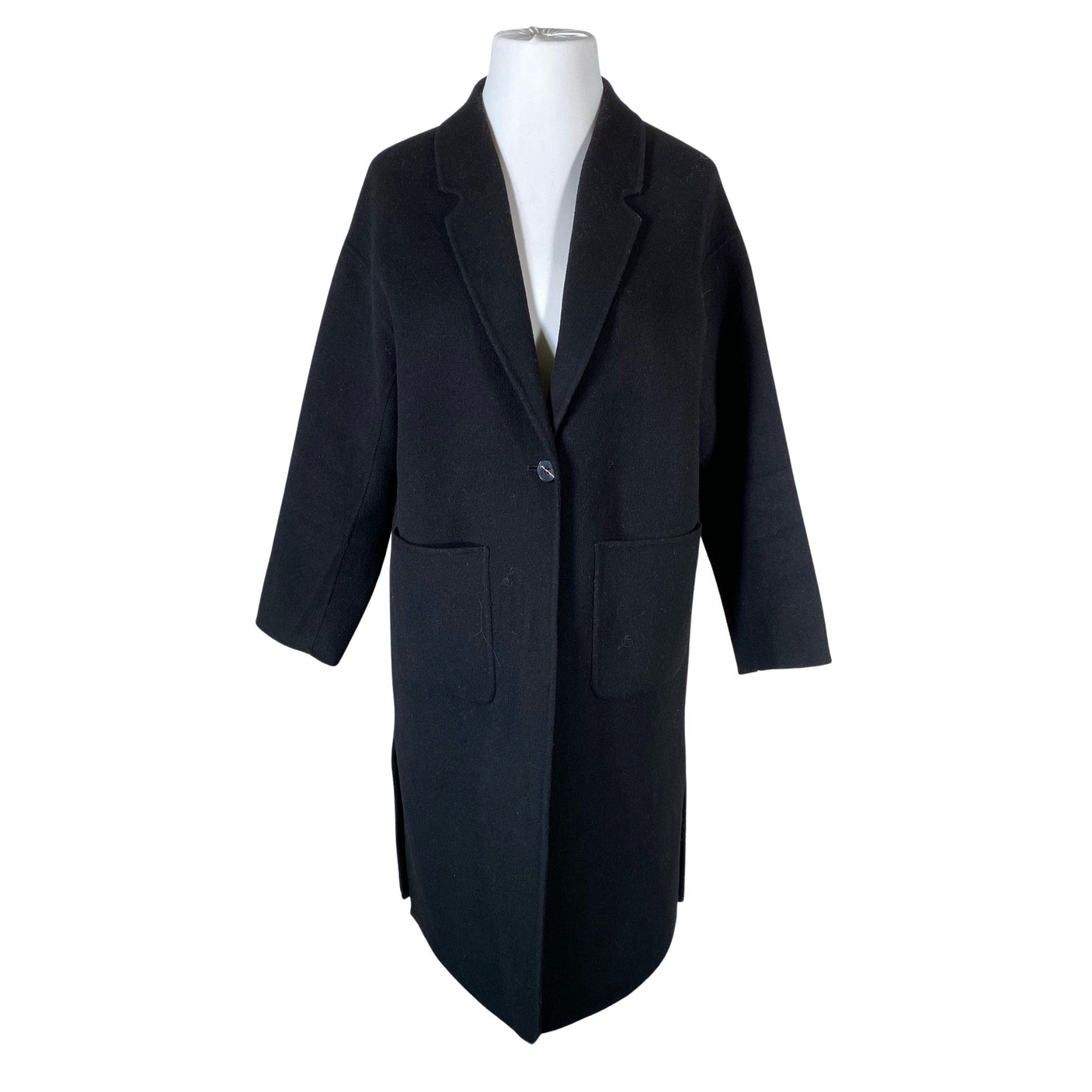 Unisex Nanso - Wool coat, size 42 - Black (1)