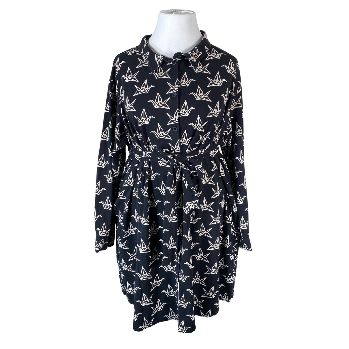 Unisex Yo Zen - Tricot dress, size 46 - Black (1)