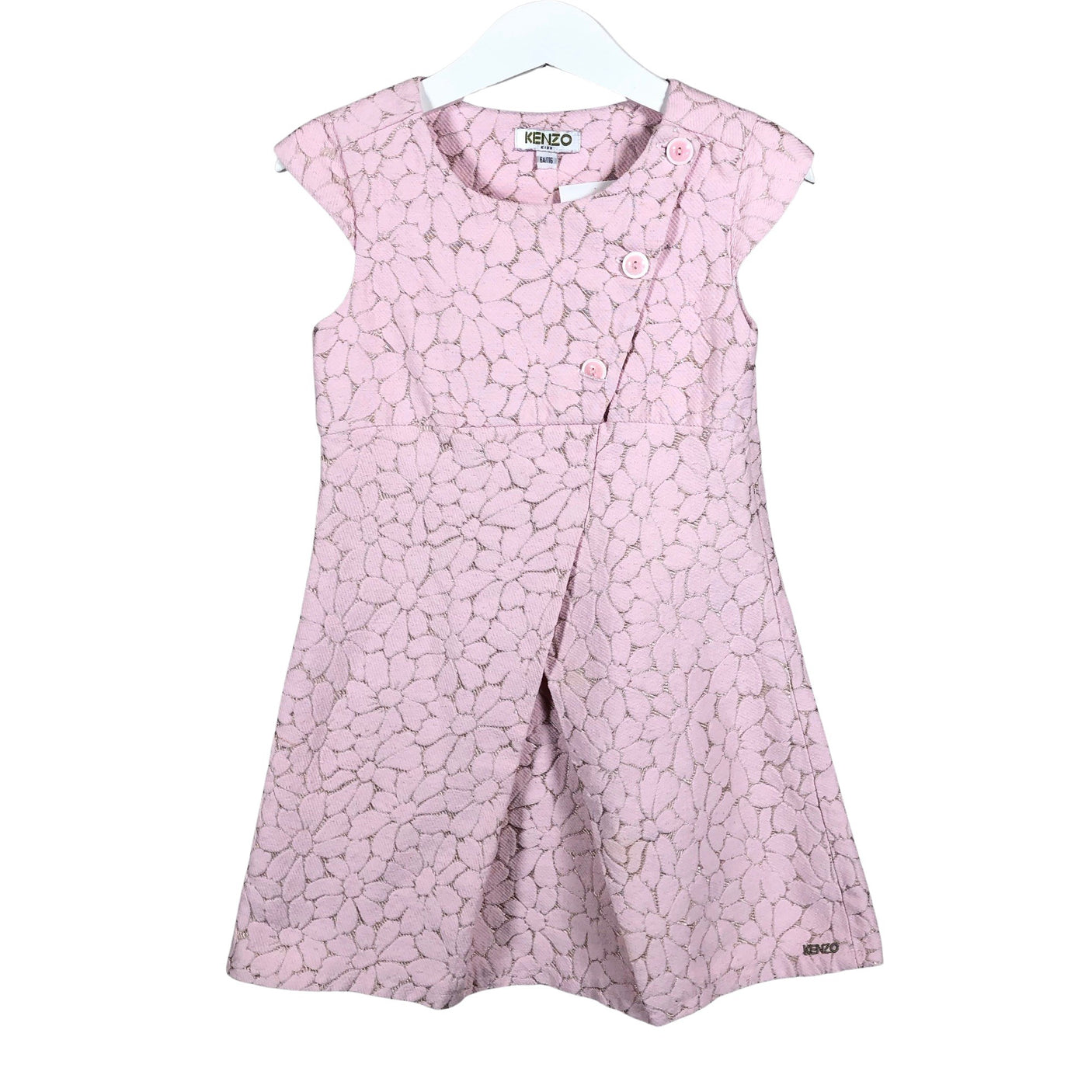 Unisex Kenzo Kids - Party dress, size 104 - 110 - Light pink (1)