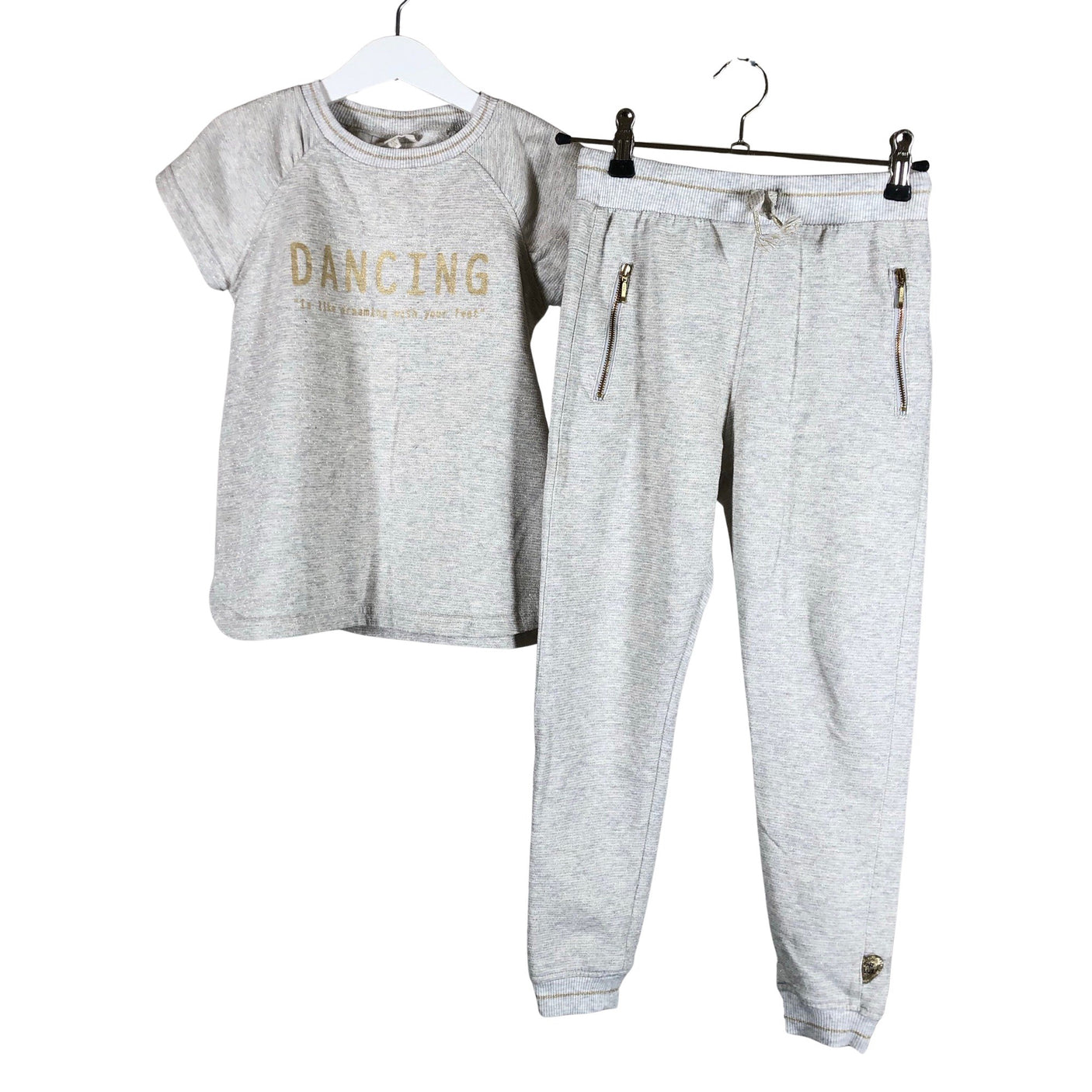 Unisex POMPdeLUX - Sweatpants, size 122 - 128 - Gray (1)