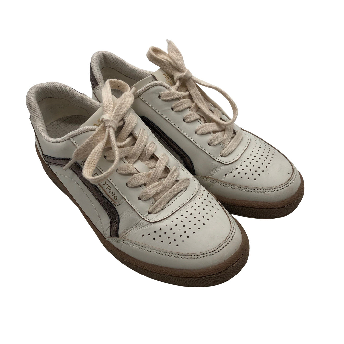 Unisex Marc O'Polo - Casual sneakers, size 37 - White (2)