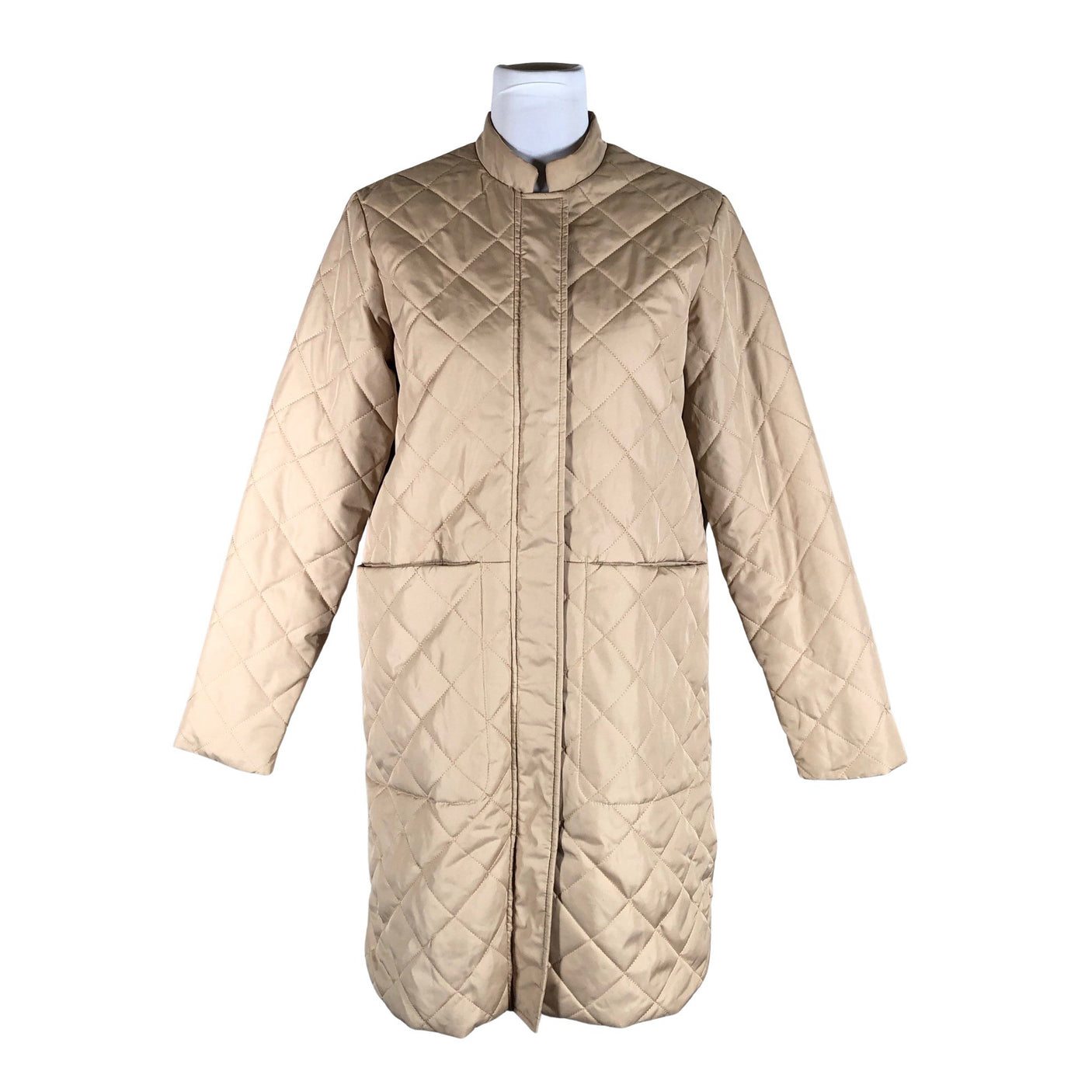 Unisex Selected - Quilted jacket, size 36 - Beige (1)