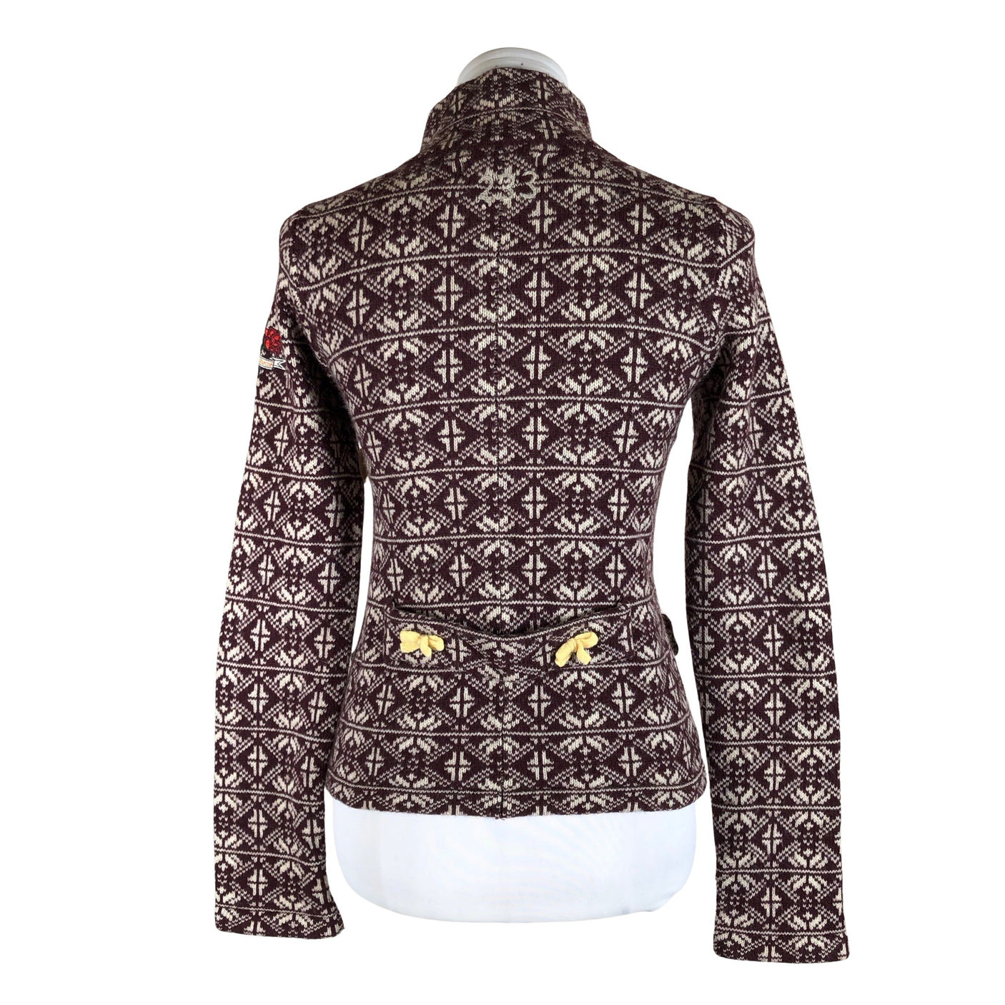 Unisex Odd Molly - Cardigan, size 36 - Wine red (2)