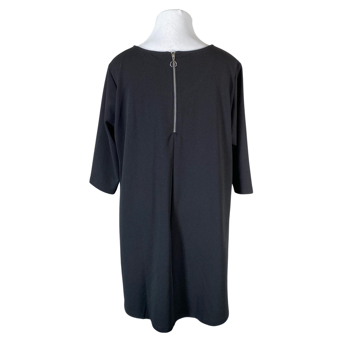 Unisex Zizzi - Tricot dress, size 56 - Black (2)