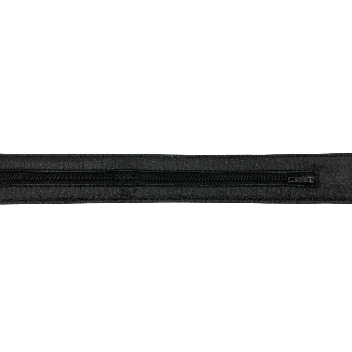 Unisex Basic Nature - Leather belt, size No size - Black (2)