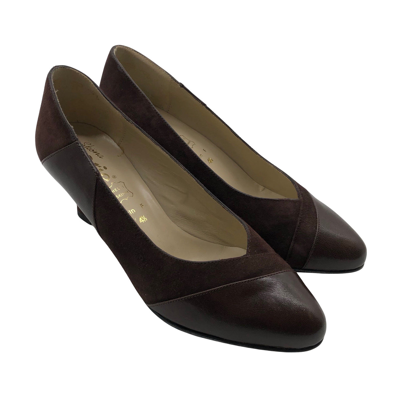Unisex Sköna Marie - High heels, size 37 - Brown (2)