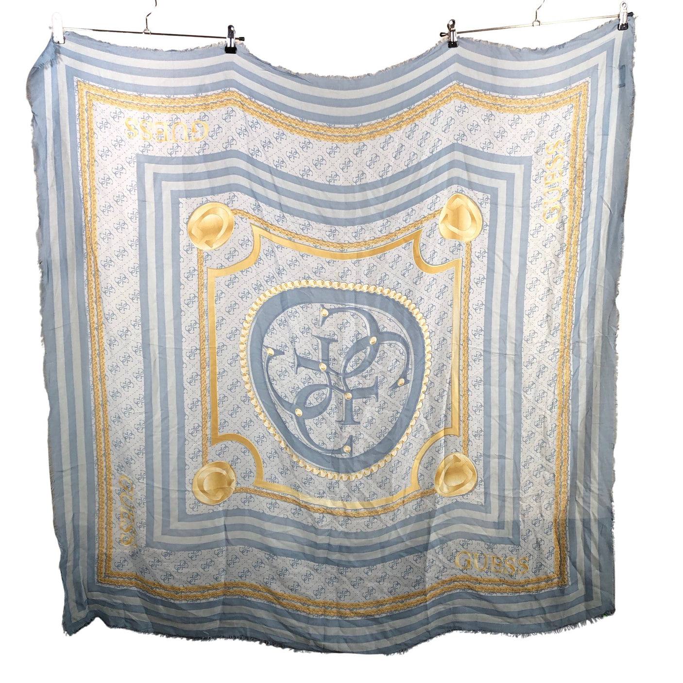Unisex Guess - Scarf, size Maxi - Light blue (2)