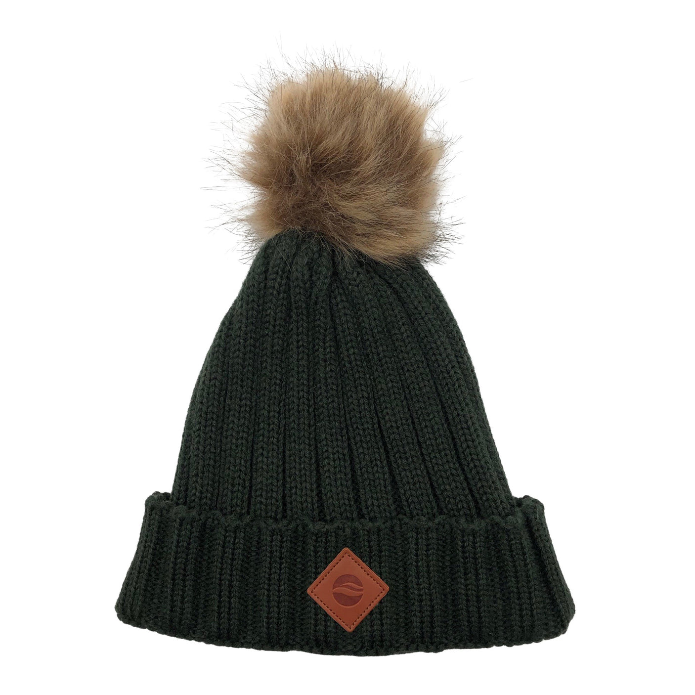 Unisex GreenGo - Winter beanie, size 52 - 54 cm - Green (1)