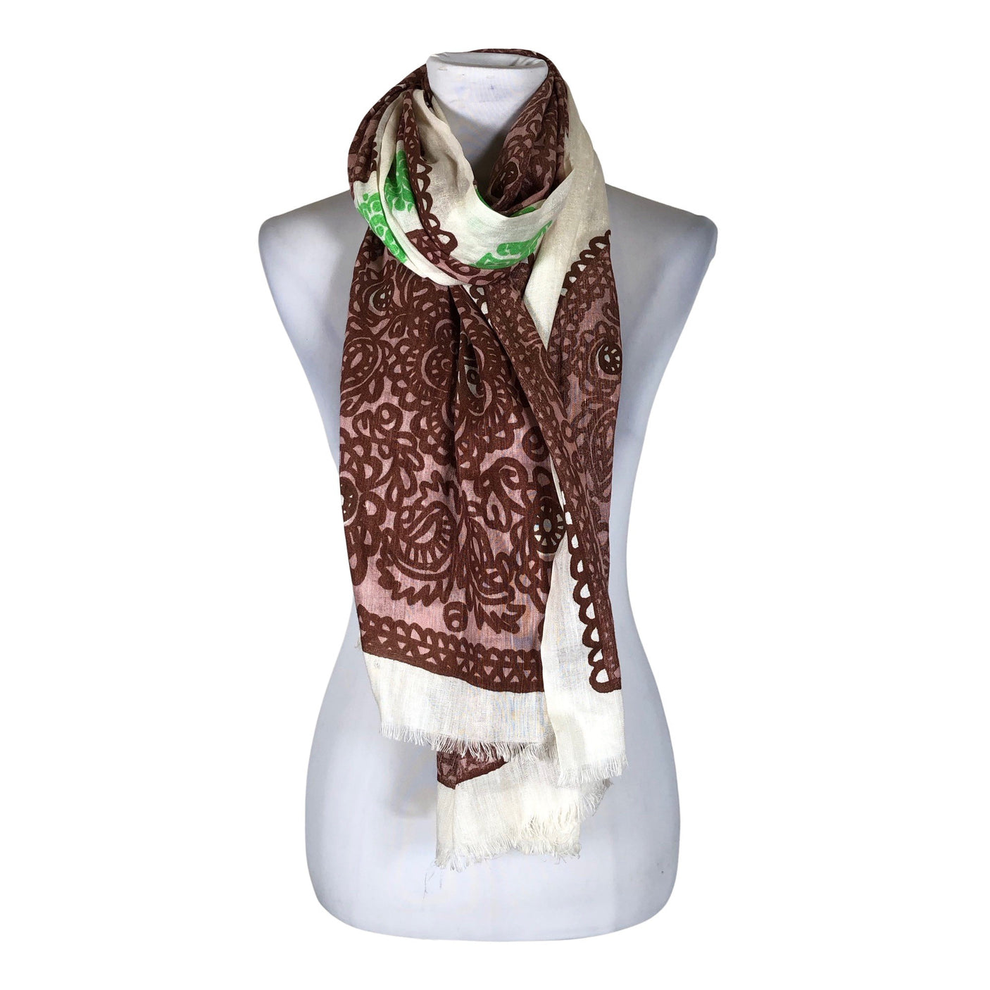 Unisex Marimekko - Scarf, size Maxi - Natural white (1)