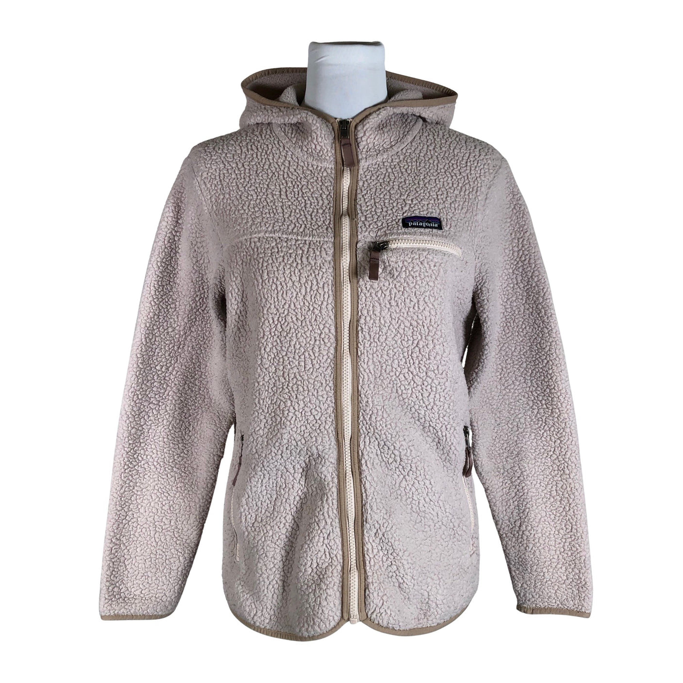 Unisex Patagonia - Fleece jacket, size 38 - Beige (1)
