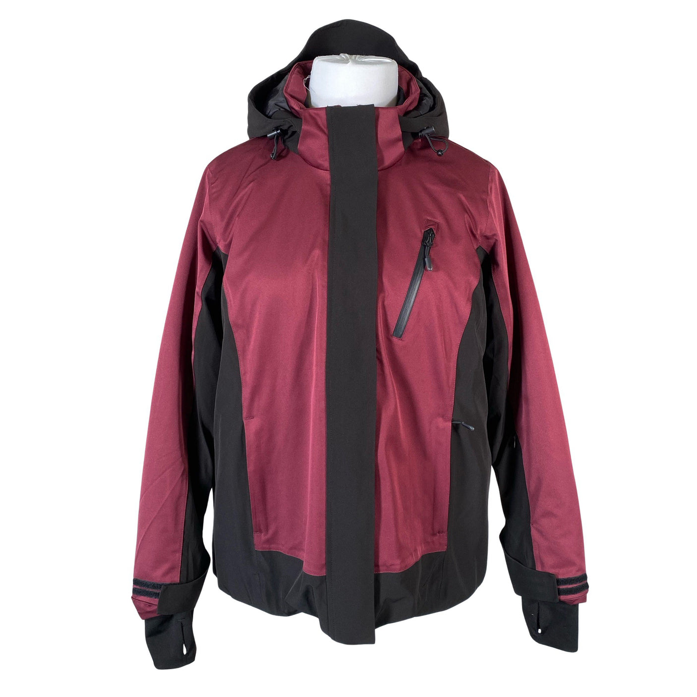 Unisex Zizzi - Winter jacket, size 46 - Wine red (1)