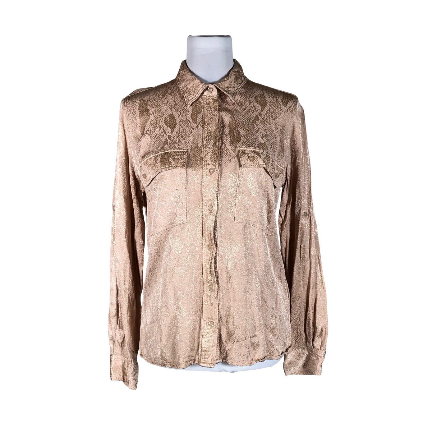 Unisex Guess - Blouse, size 40 - Beige (1)