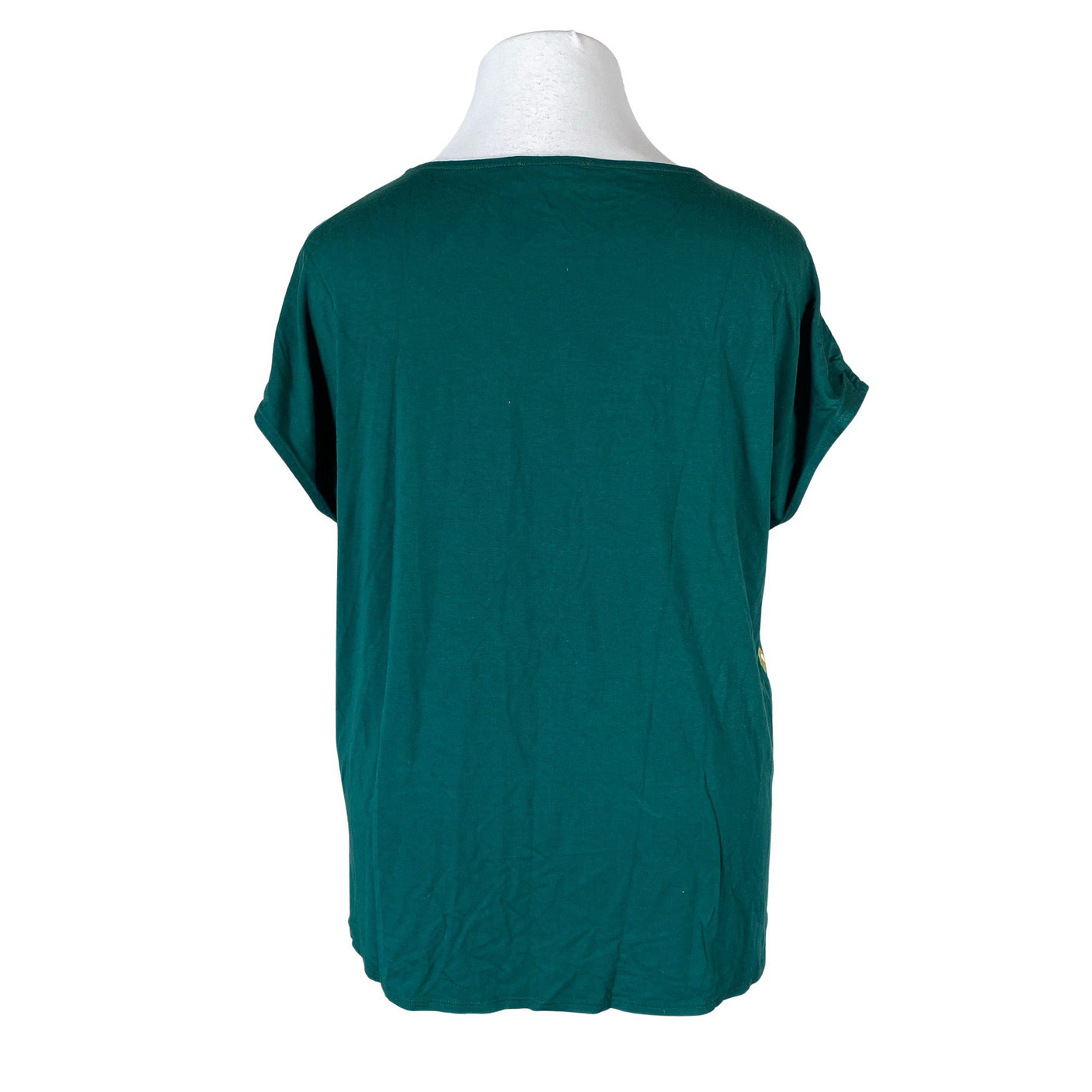 Unisex Per Una by Marks & Spencer - Short-sleeved blouse, size 42 - Green (2)