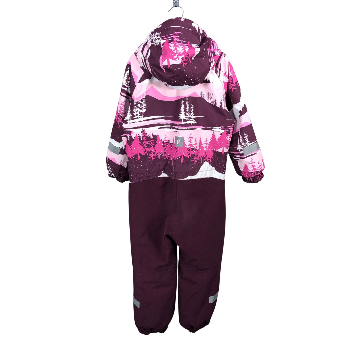 Unisex Reimatec - Winter overall, size 116 - 122 - Wine red (2)