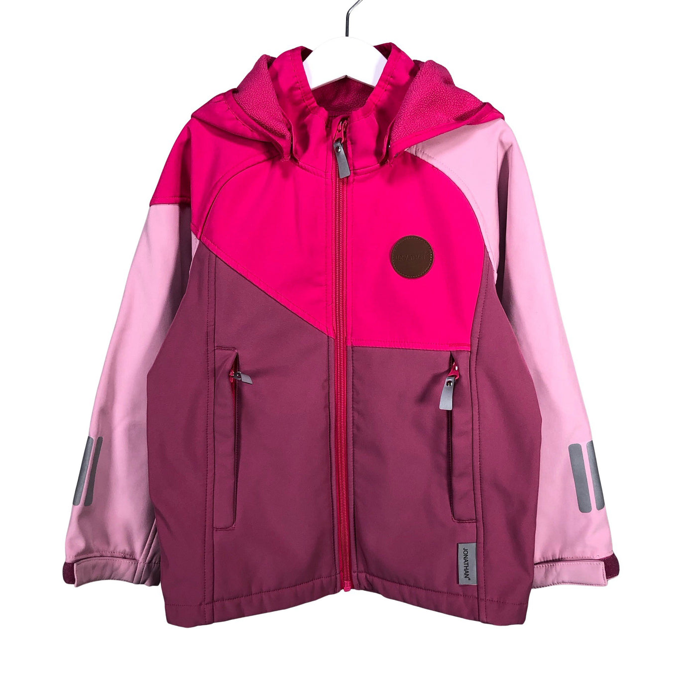 Unisex Jonathan - Soft shell jacket, size 116 - 122 - Pink (1)