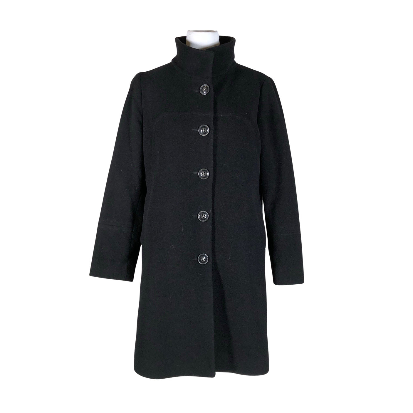 Unisex Flare Collection - Wool coat, size 38 - Black (1)