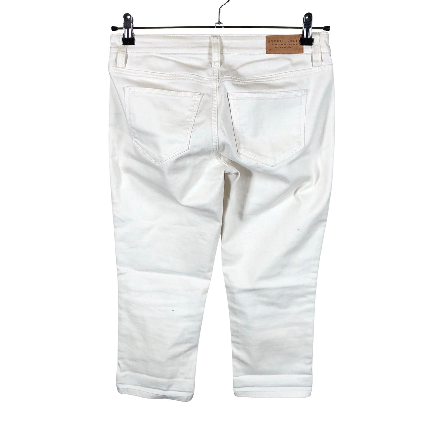 Unisex Esprit - Capri jeans, size W26 - Natural white (2)