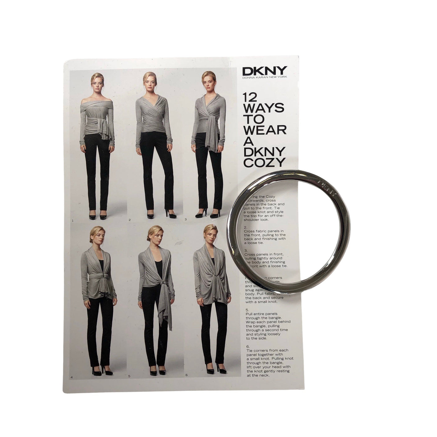 Unisex DKNY - Cardigan, size 38 - Black (2)