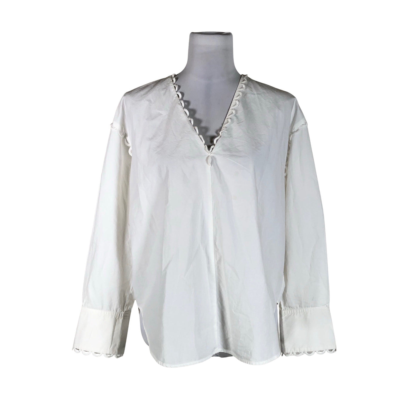 Unisex Sandro Paris - Blouse, size 40 - White (1)