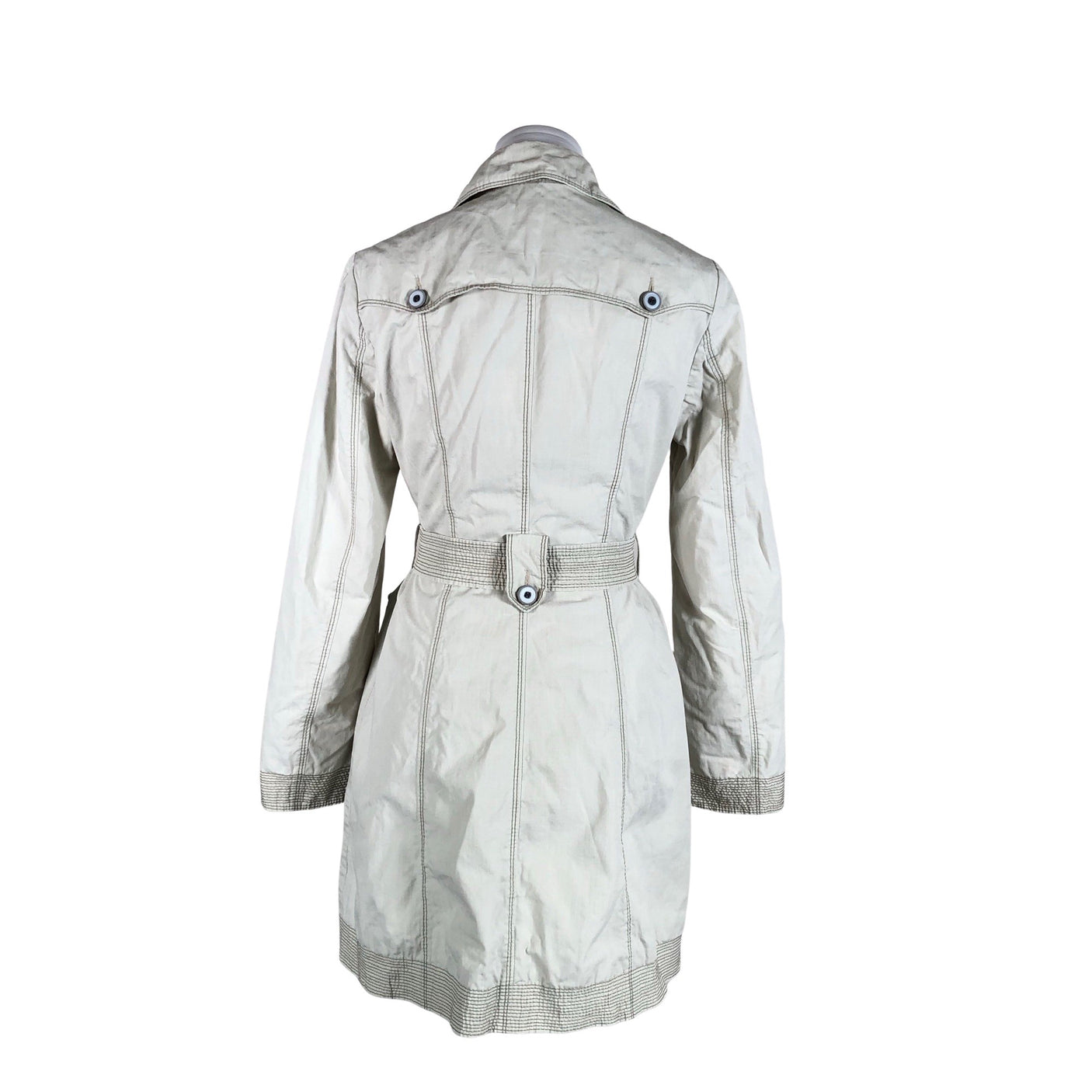 Unisex MasCara - Trench coat, size 34 - Beige (2)