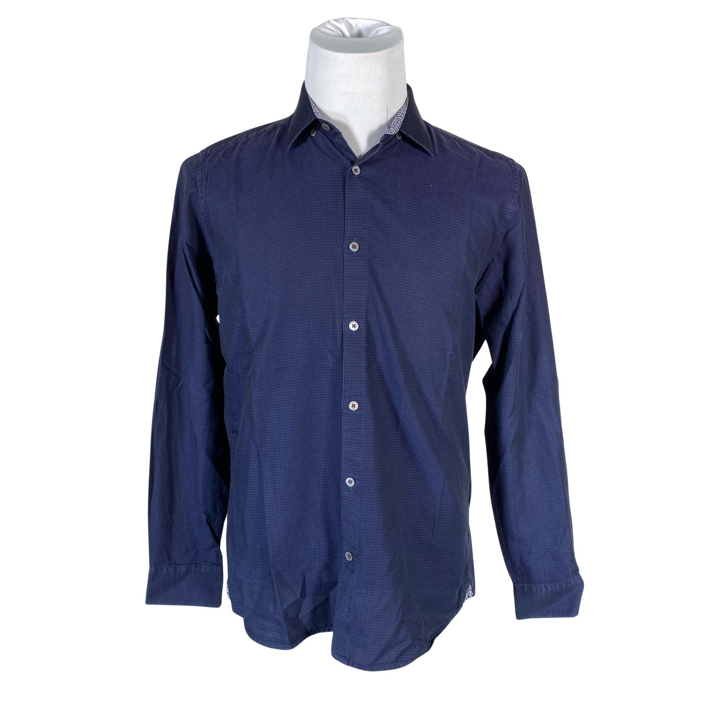 Unisex Ted Baker - Collared shirt, size L - Blue (1)