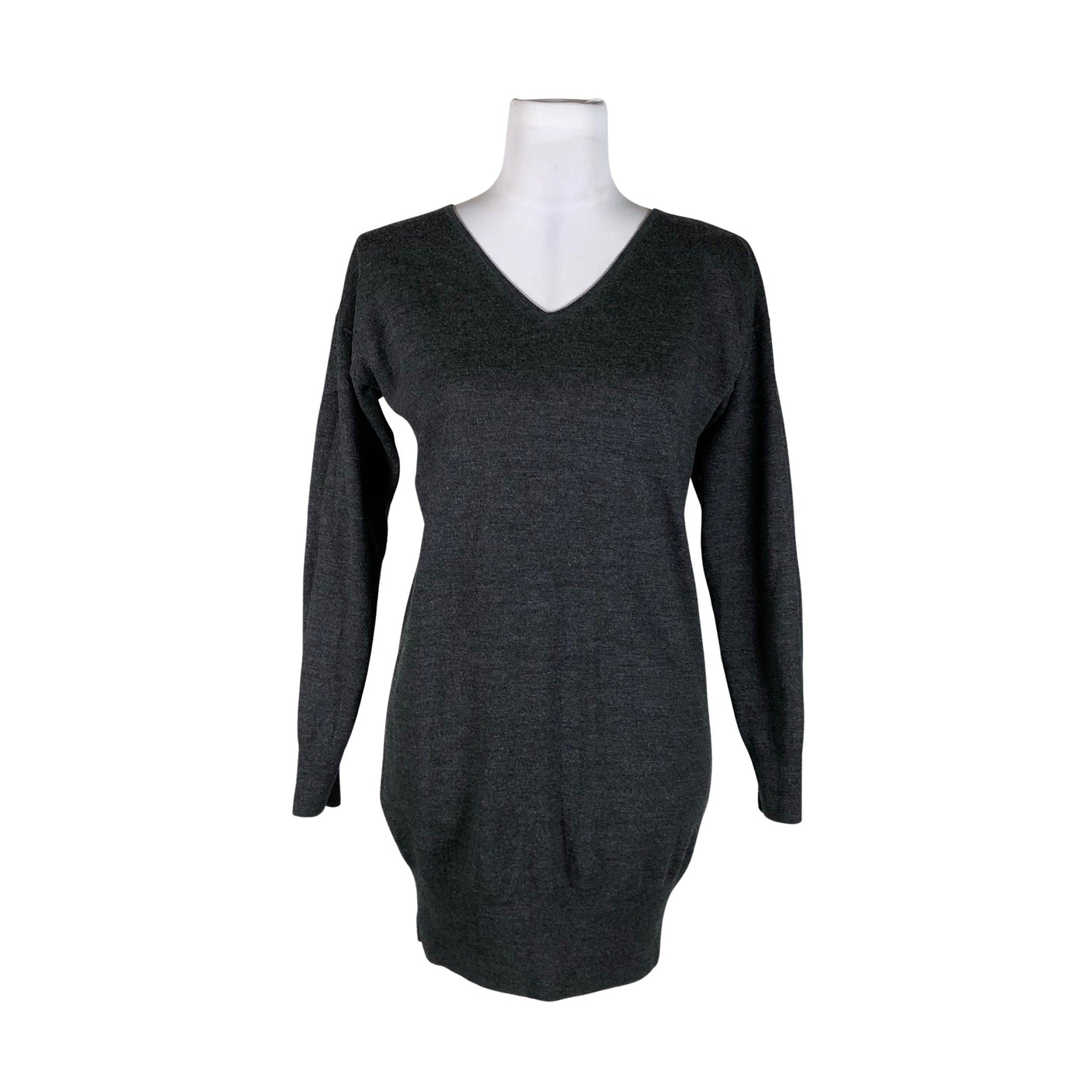 Unisex Uniqlo - Knit tunic, size 36 - Gray (1)