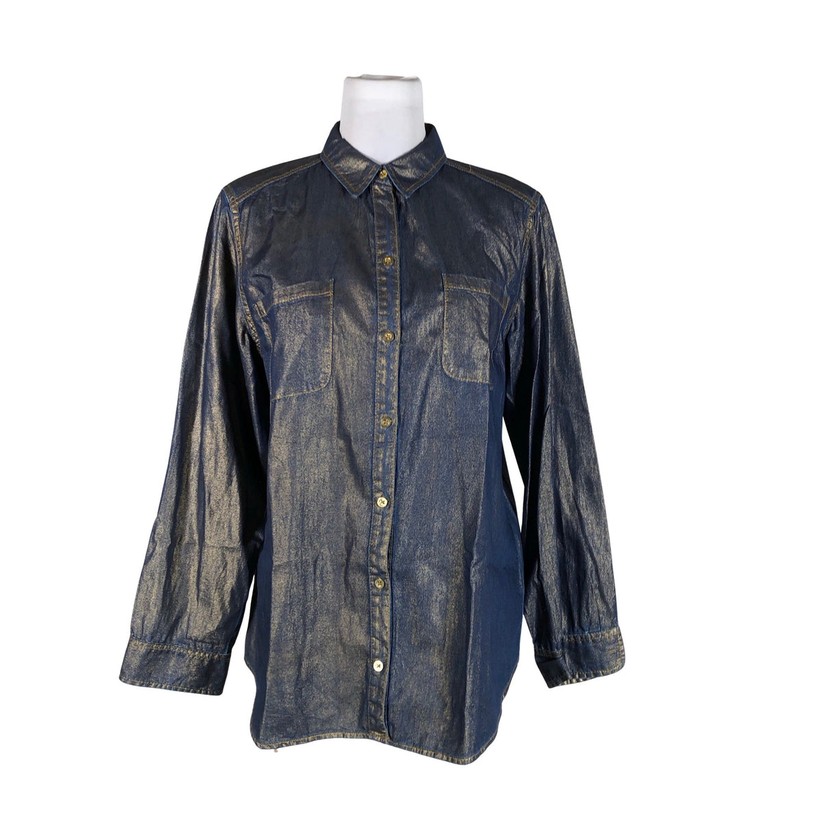 Unisex Chico's - Blouse, size 38 - Blue (1)
