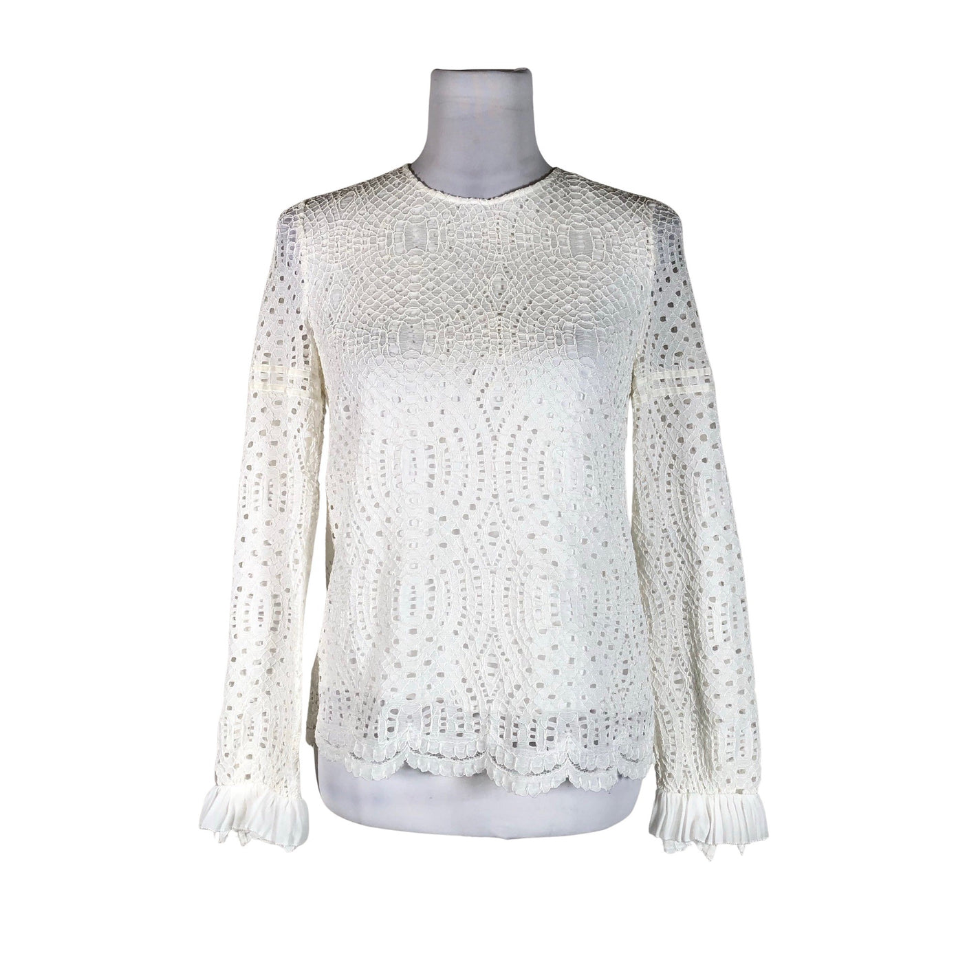 Unisex Massimo Dutti - Blouse, size 40 - White (1)