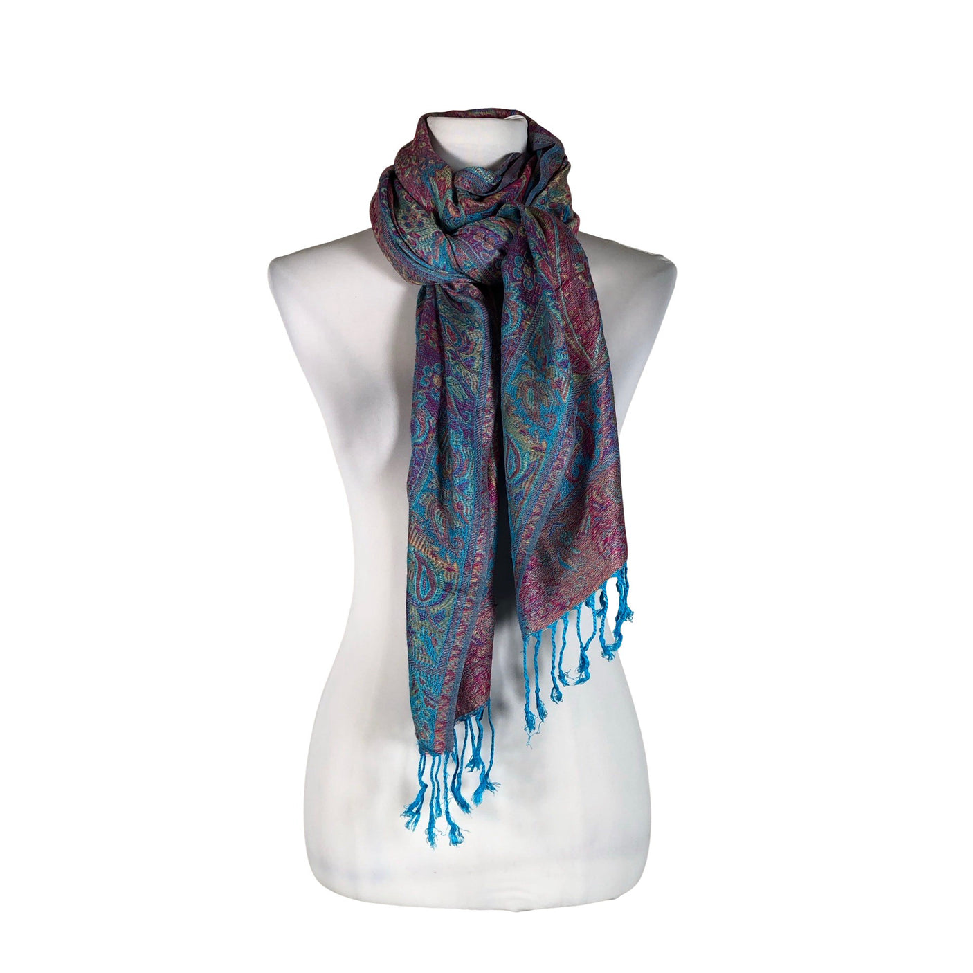 Unisex Pashmina - Scarf, size Maxi - Blue (1)