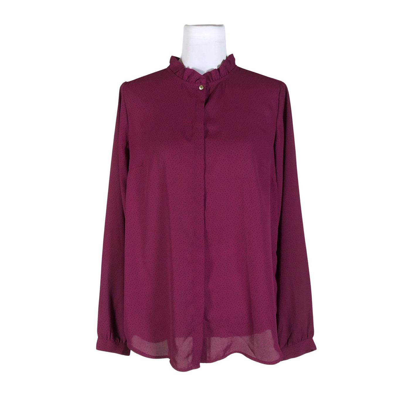 Unisex Holly & Whyte by Lindex - Blouse, size 38 - Wine red (1)