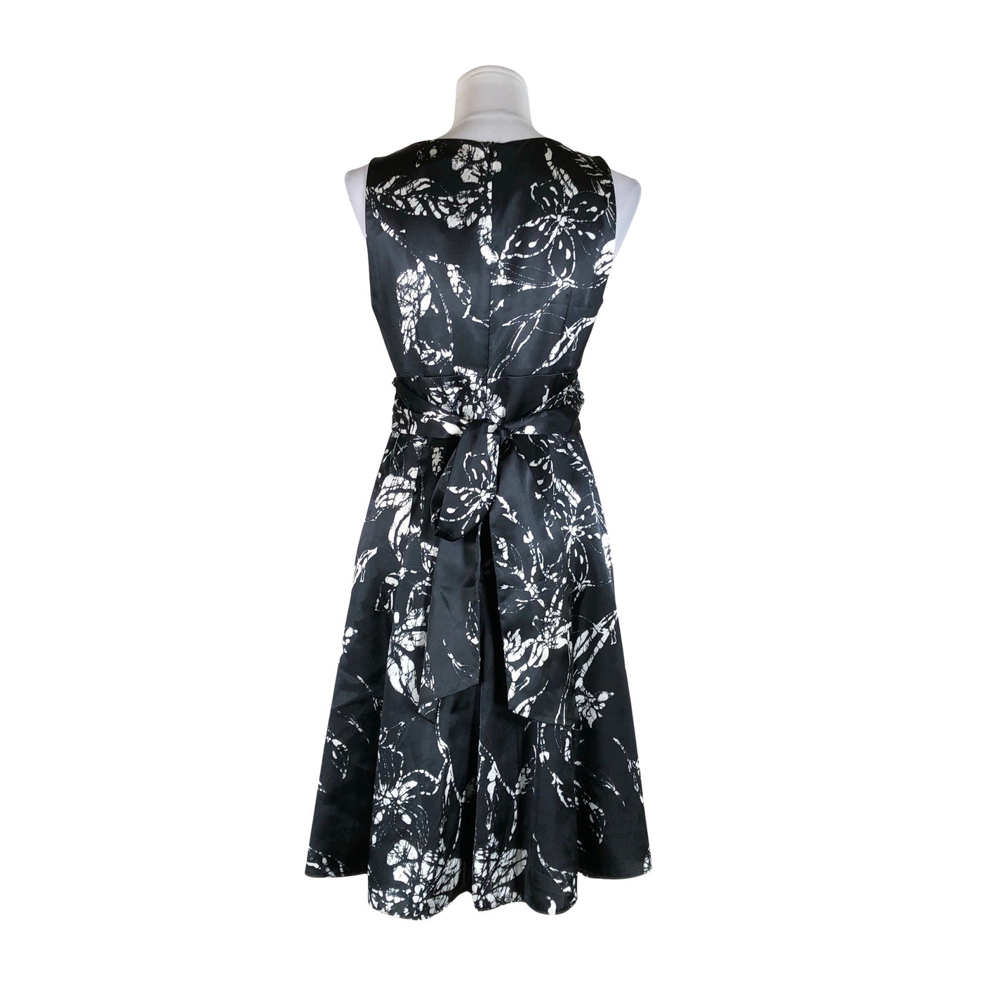 Unisex Your Face - Schiffon dress, size 38 - Black (2)