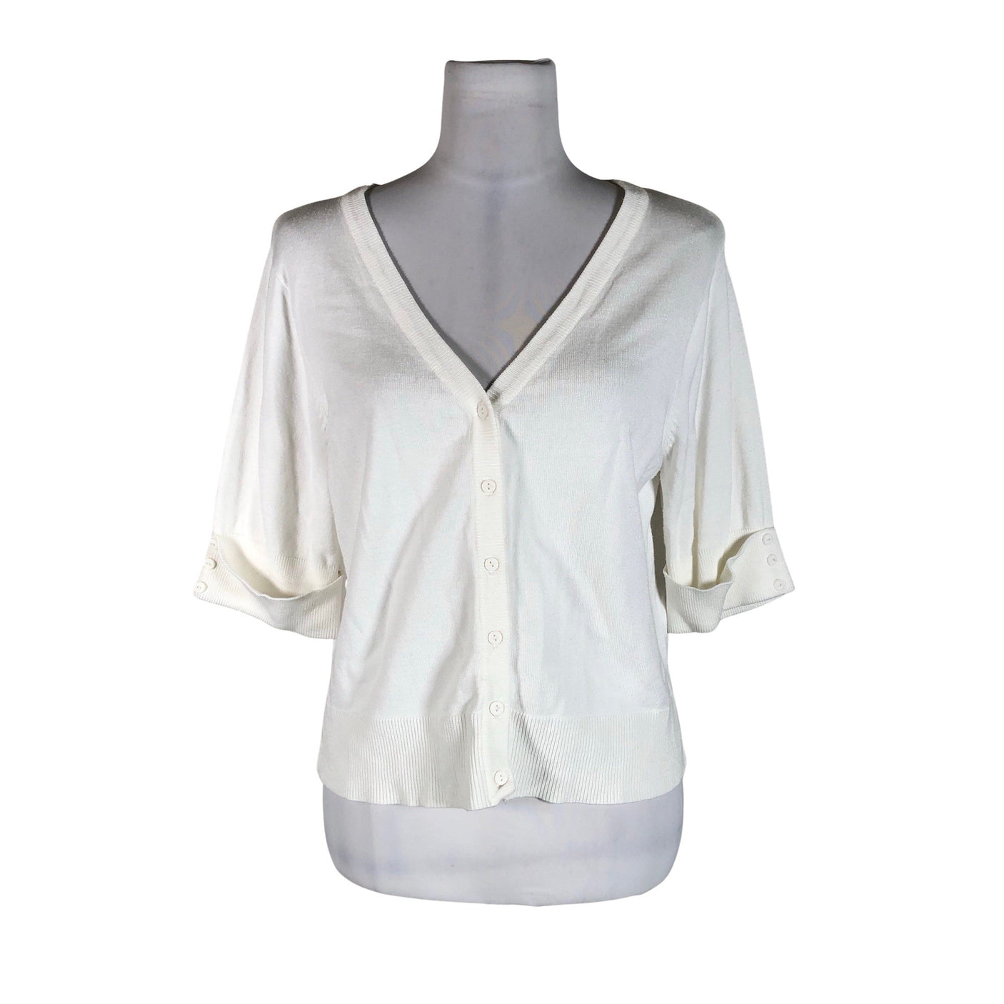 Unisex Soyaconcept - Cardigan, size 38 - White (1)