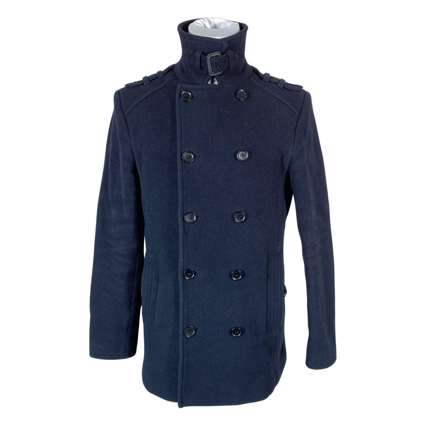 Unisex Create - Wool coat, size L - Blue (1)